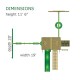 Frontier Swing Set w/ Amber Posts and Deluxe Green Vinyl Canopy - 01-0004-dimensions.jpg